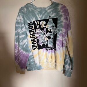 SpongeBob SquarePants Tie Dye Sweatshirt